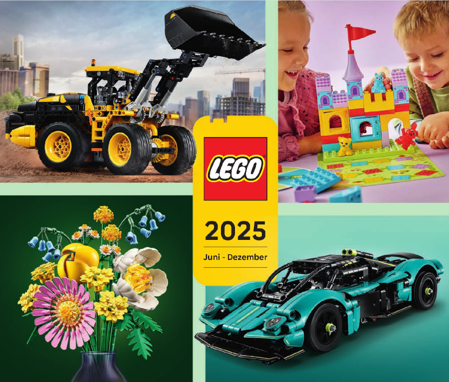 Vorderseite des Legokataloges 2025